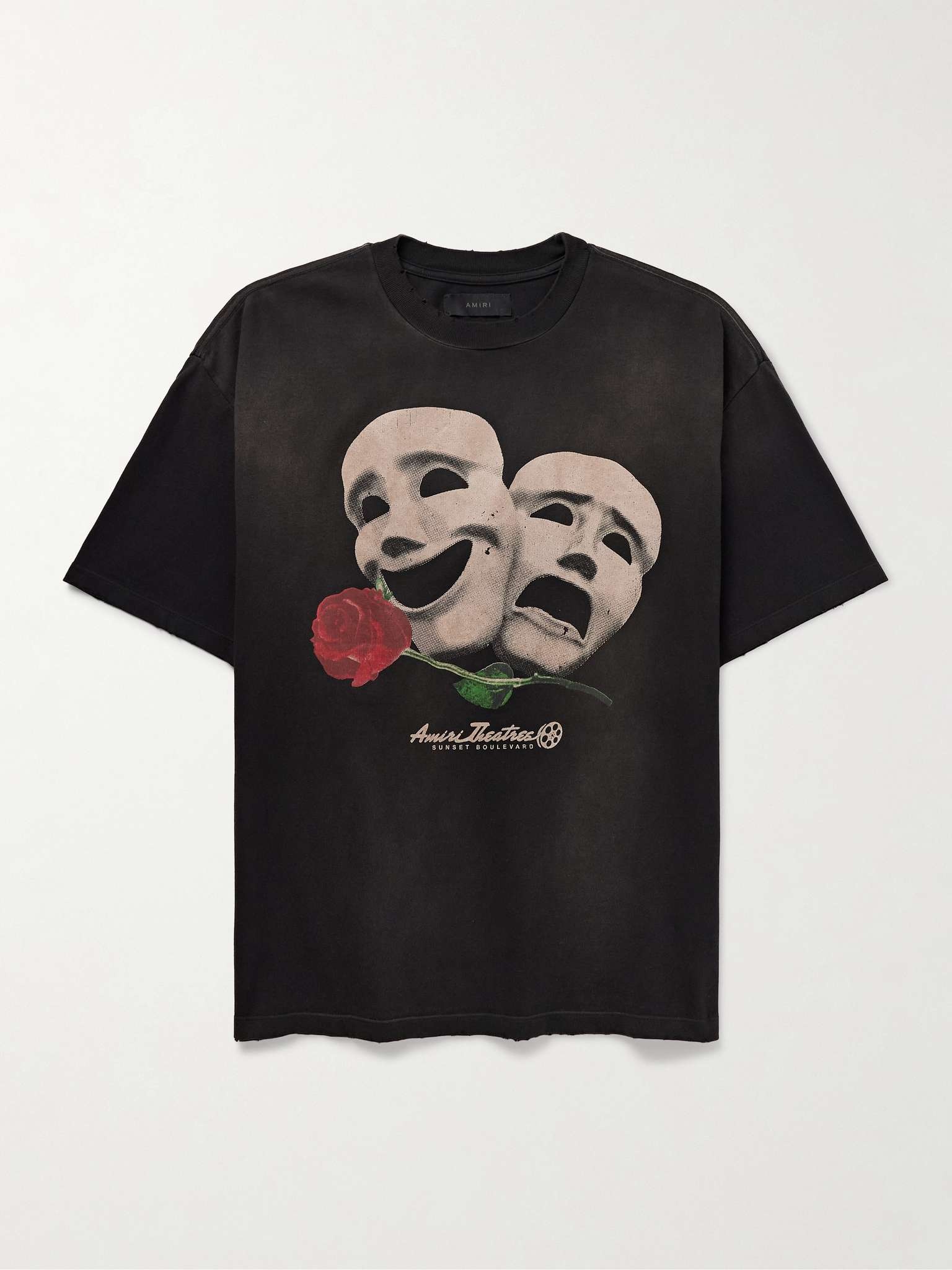 【AMIRI】 Theaters printed cotton jersey T-shirt Amiri Theaters printed cotton jersey T-shirt Amiri