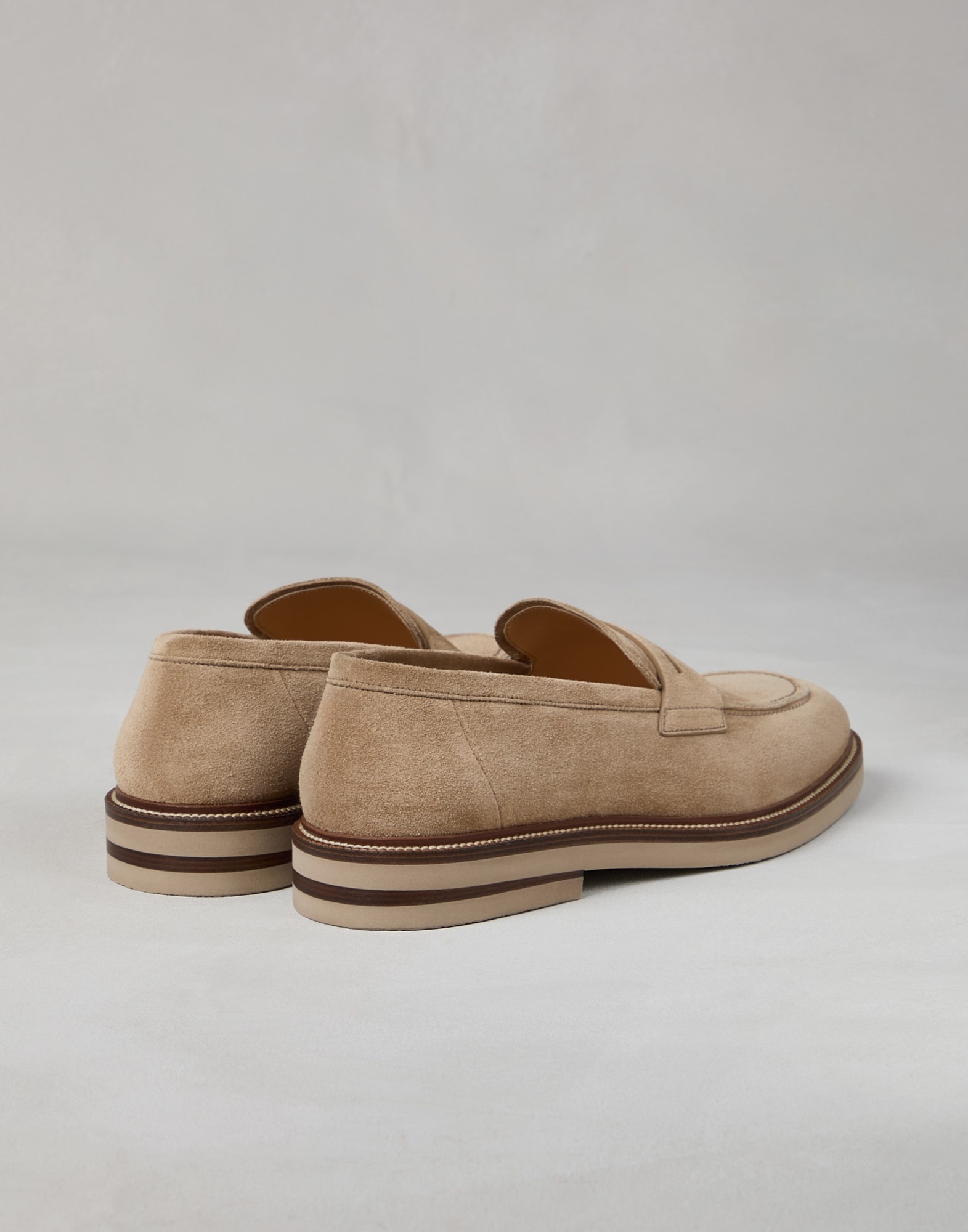 Suede penny loafers - 2
