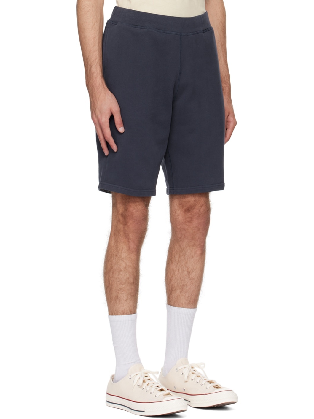 Navy Relaxed-Fit Shorts - 2