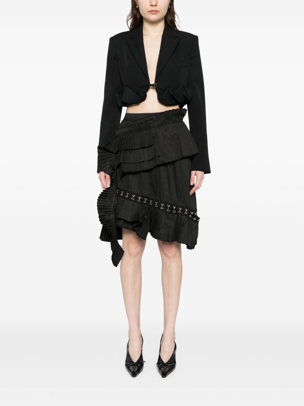broken pleated skirt - 2