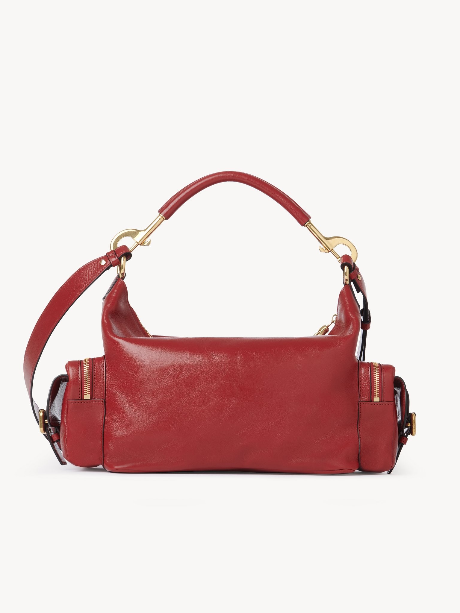 CAMERA BAG IN SHINY LEATHER - 5
