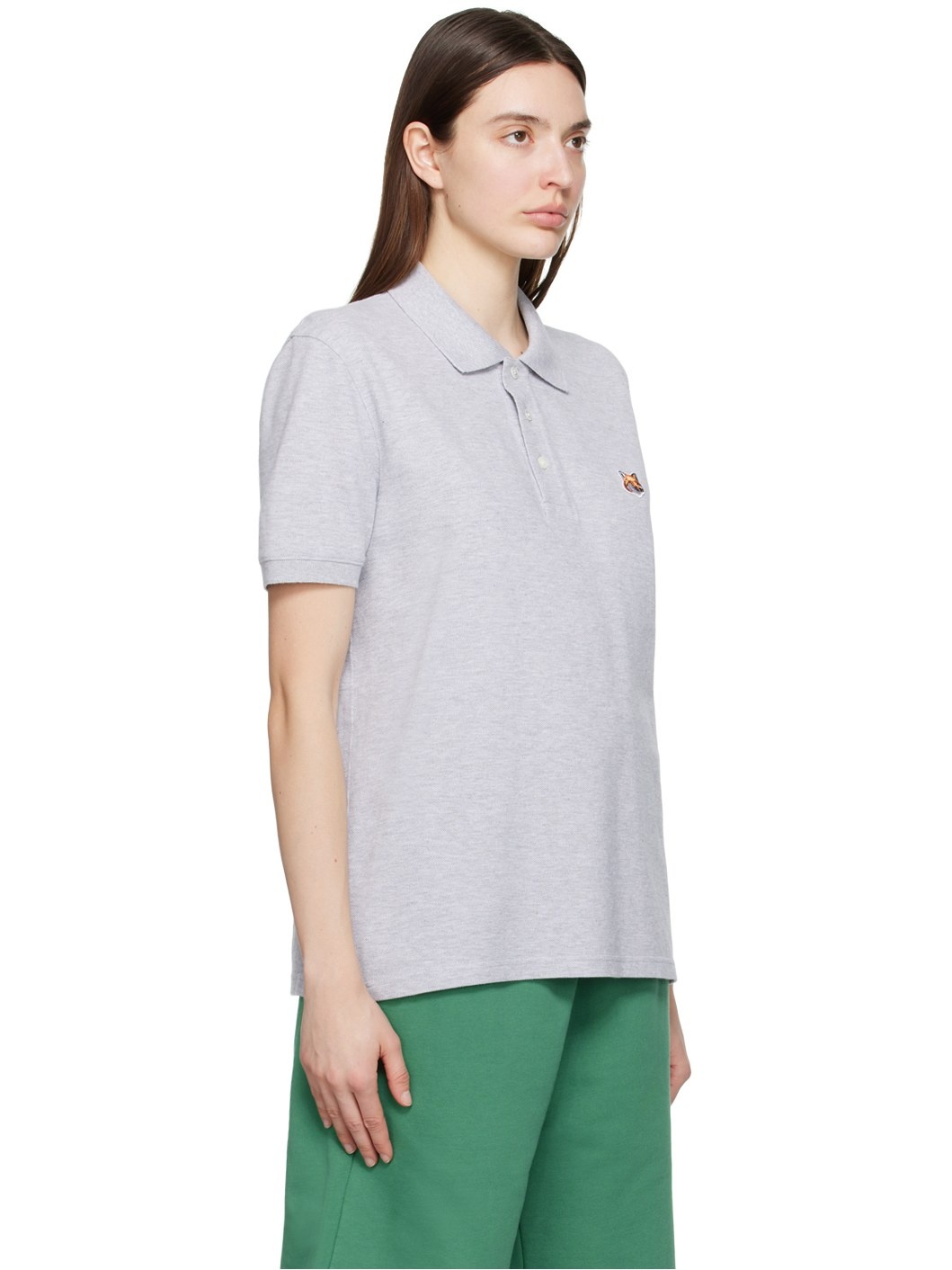 Gray Fox Head Polo - 2