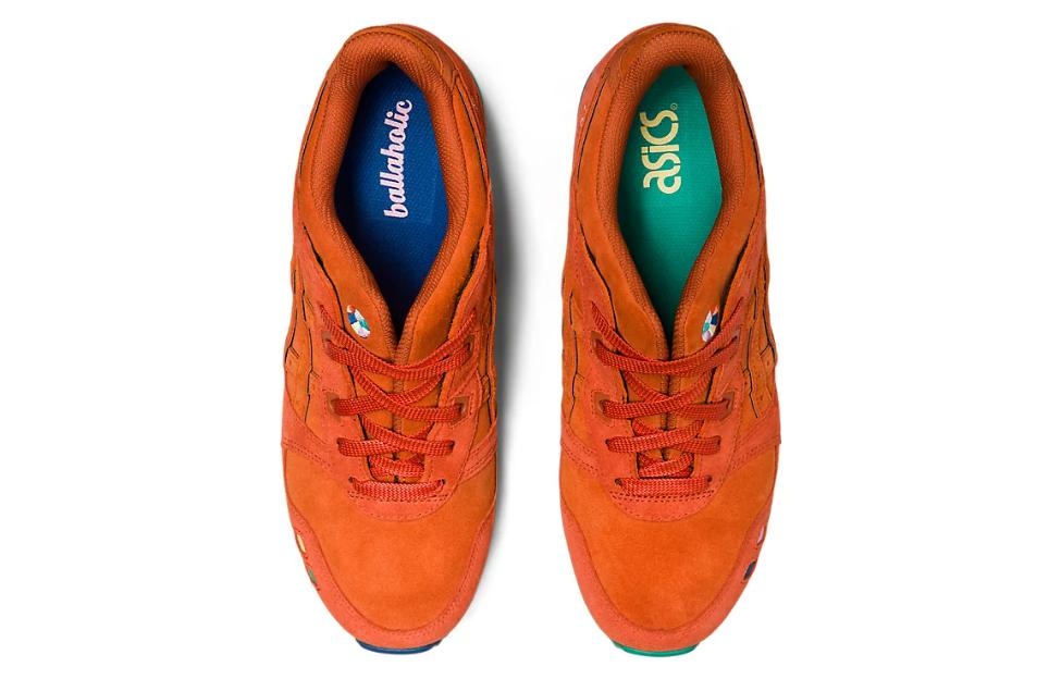 ASICS x Ballaholic Gel-Lyte III OG Sportswear Shoes 'Harvest Pumpkin Orange' 1201A941-800 - 5