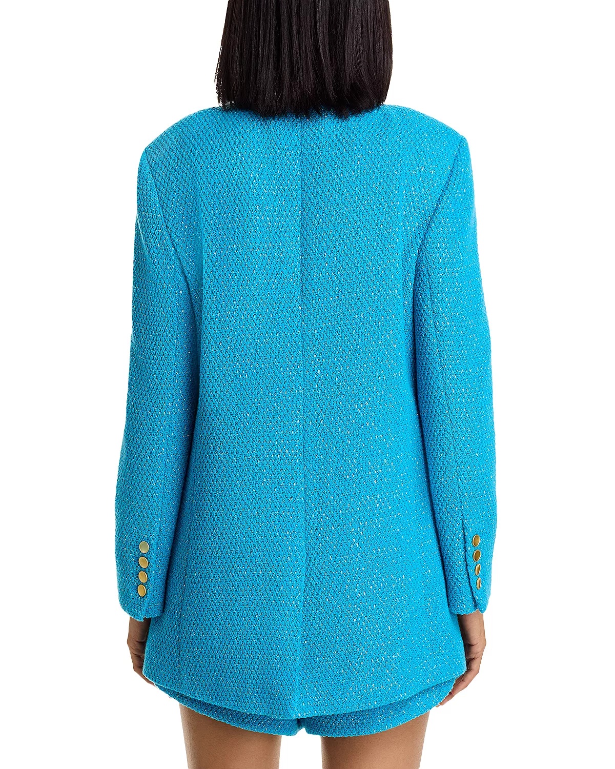 Riva Knit Double Breasted Blazer - 3