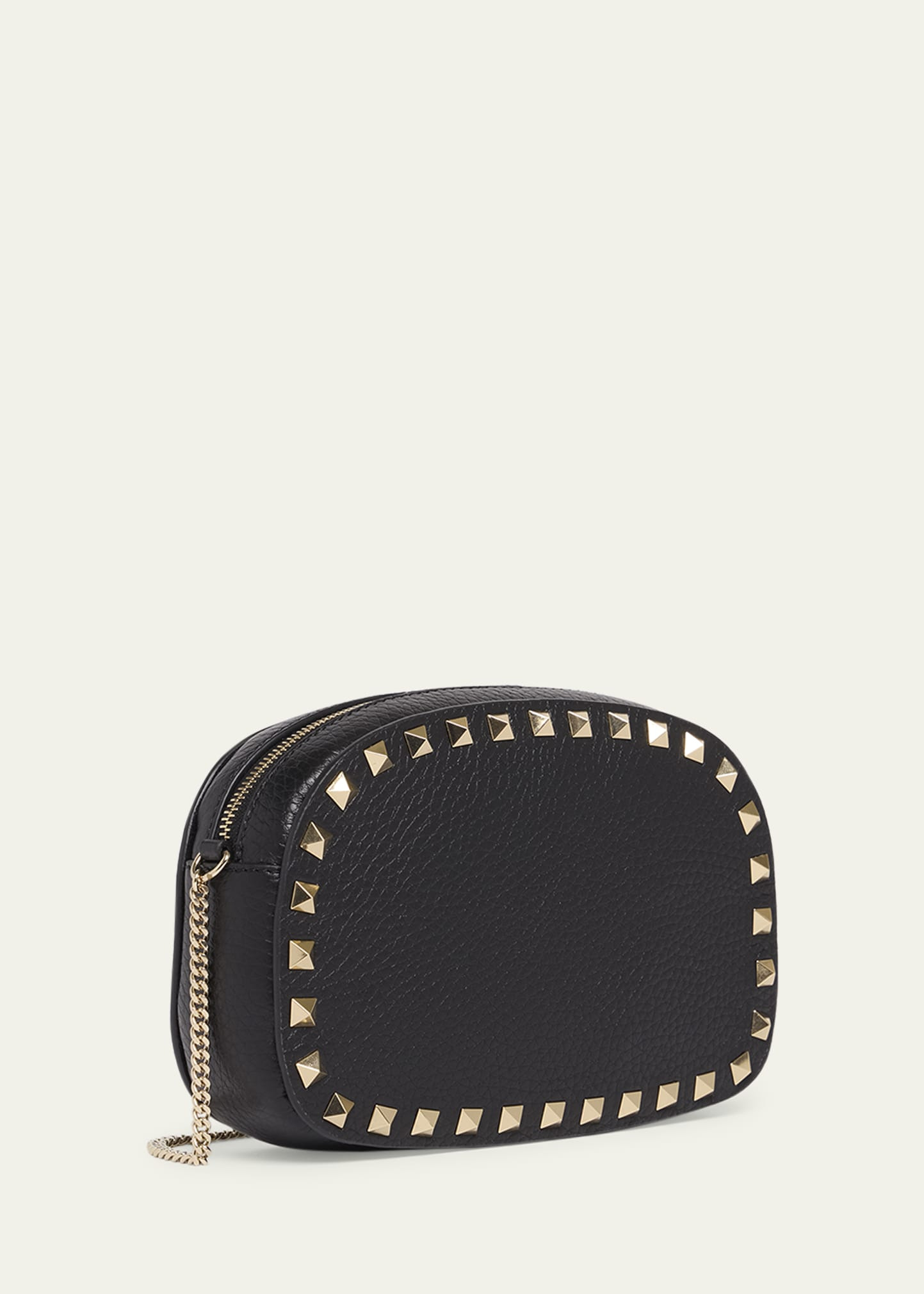 Mini Rockstud Leather Crossbody Bag - 3