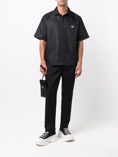 1017 ALYX 9SM buckle-detail short-sleeve shirt outlook