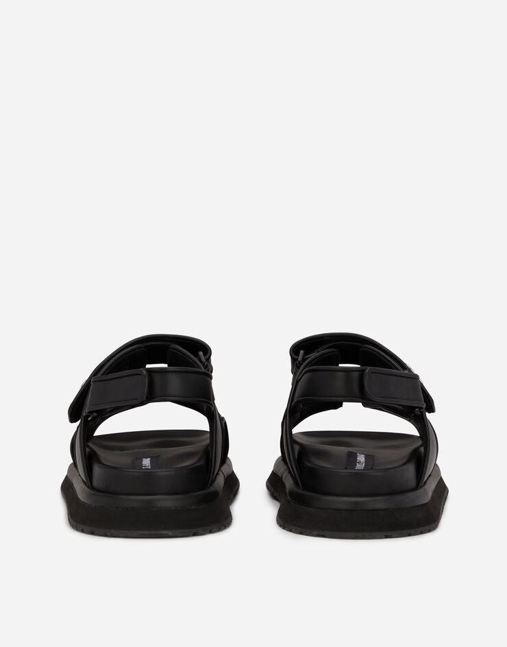 Calfskin nappa sandals - 3