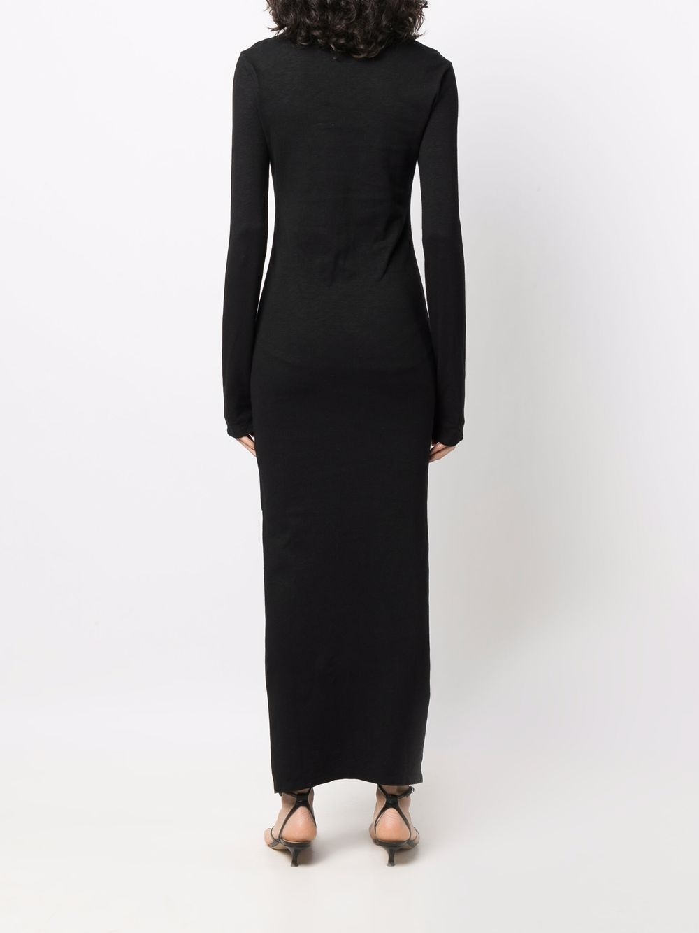 long turtleneck jumper dress - 4