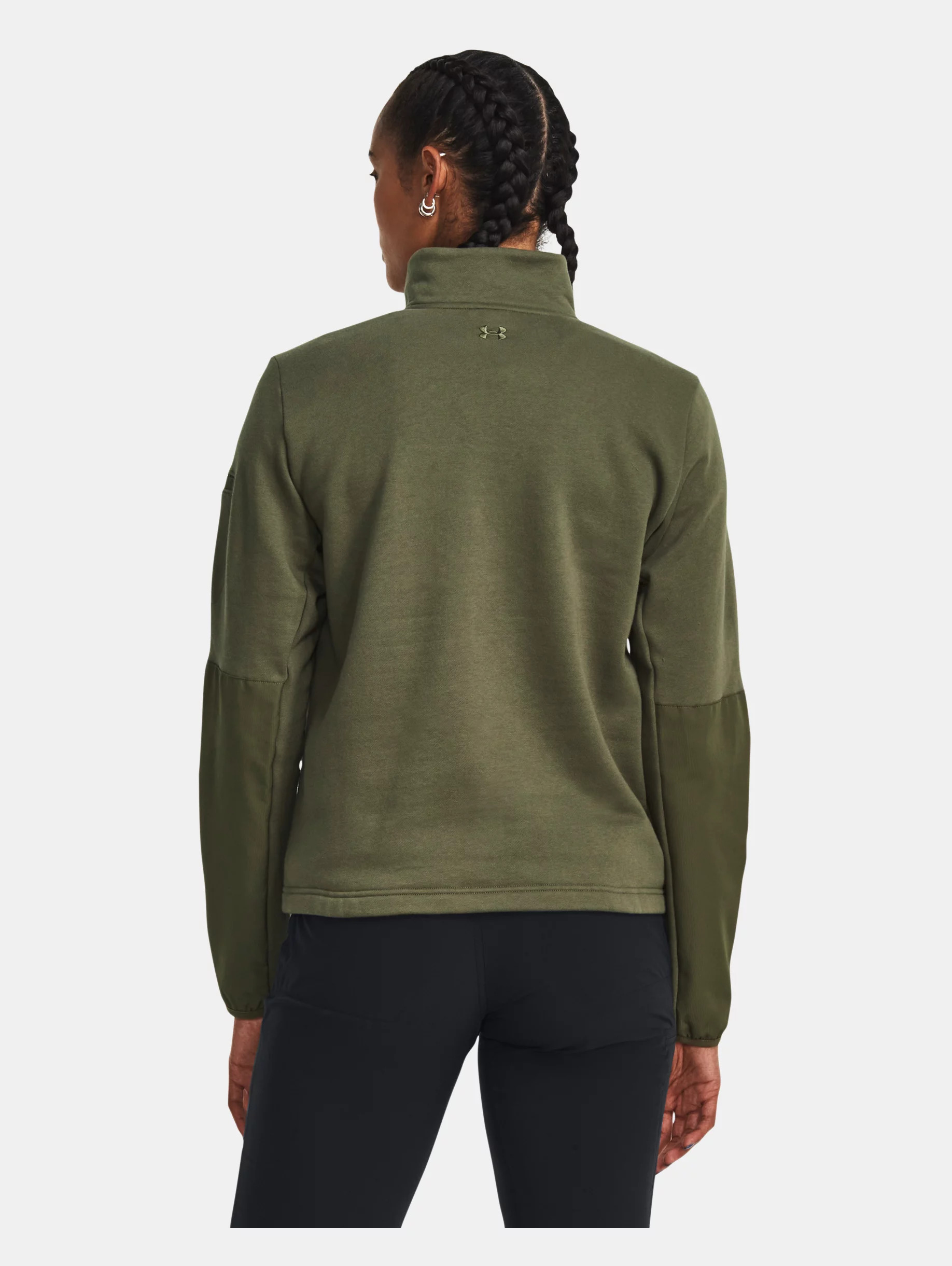 Women's UA Rival Fleece Tactical Job ¼ Zip - 4