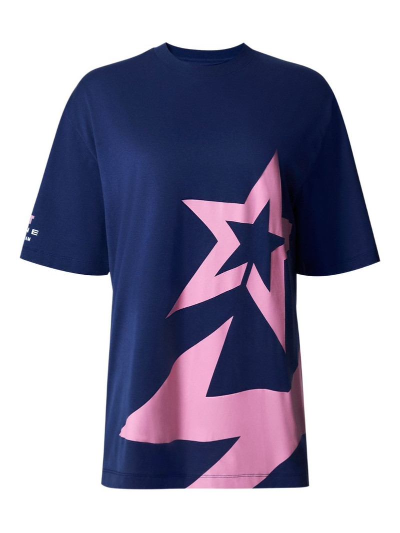 star-print T-shirt 1