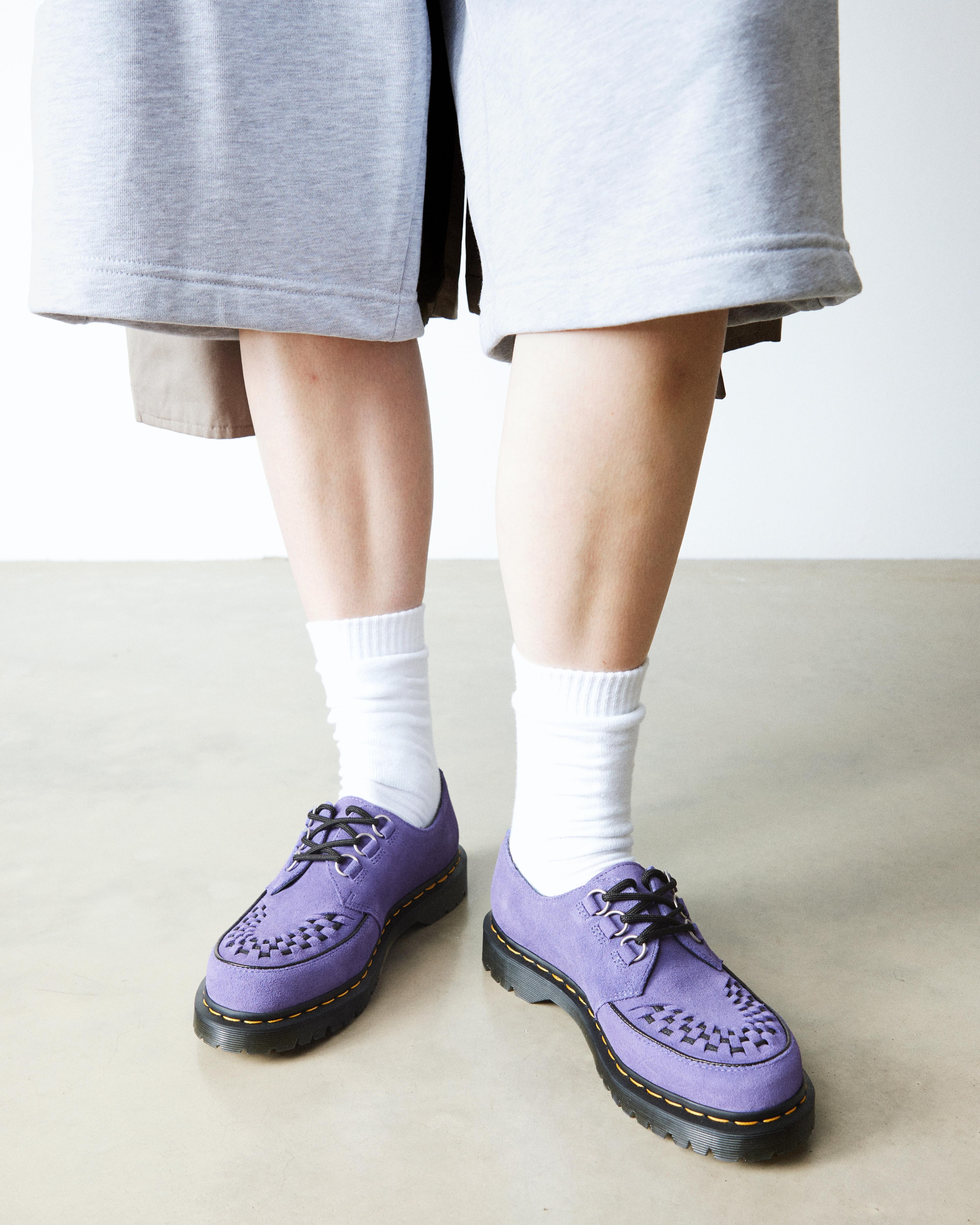Ramsey Woven Suede Creepers - 6