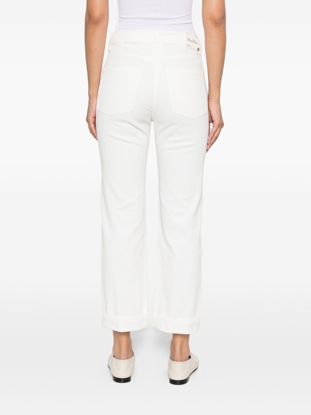 straight-leg trousers - 4