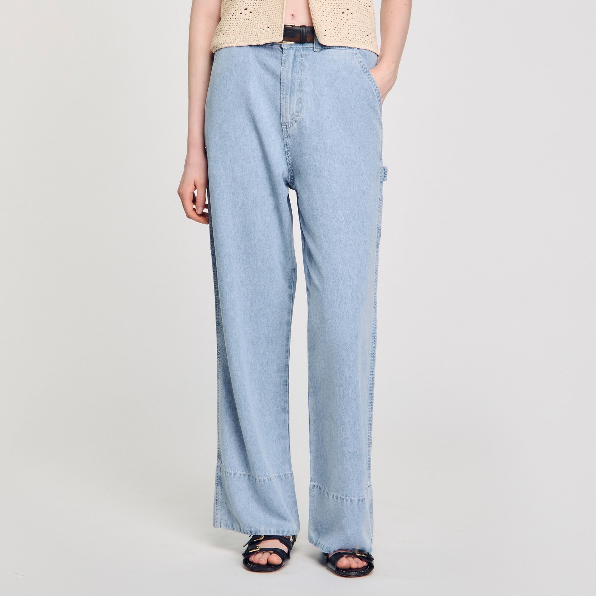 WIDE-LEG JEANS - 4