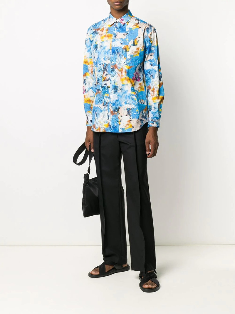 Comme des Garçons SHIRT all-over print shirt outlook