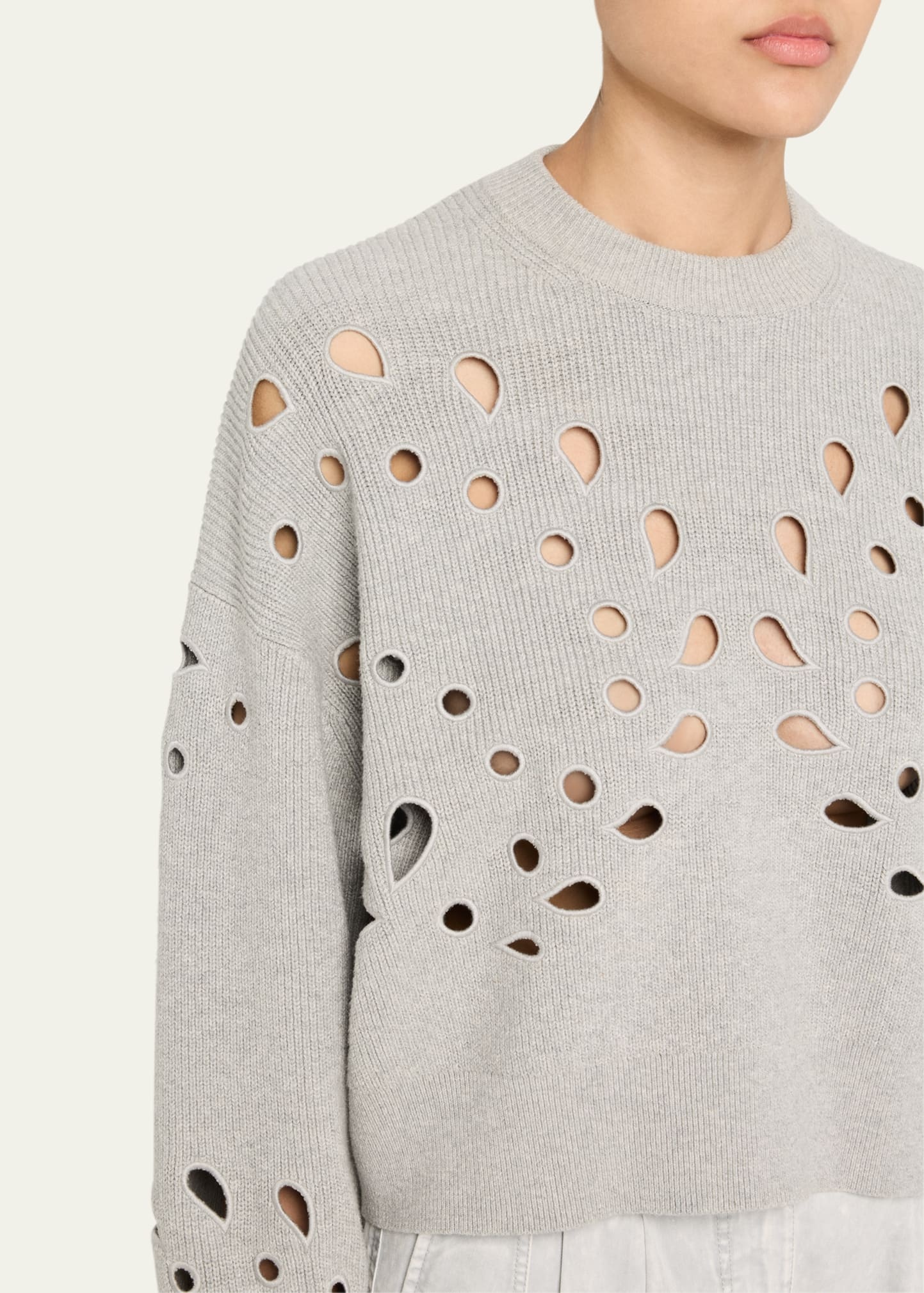 Vanessa Cutout Pullover Sweater - 5