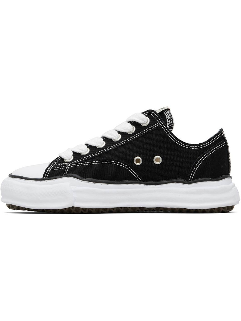 Black Peterson OG Sole Canvas Low-Top Sneakers 3
