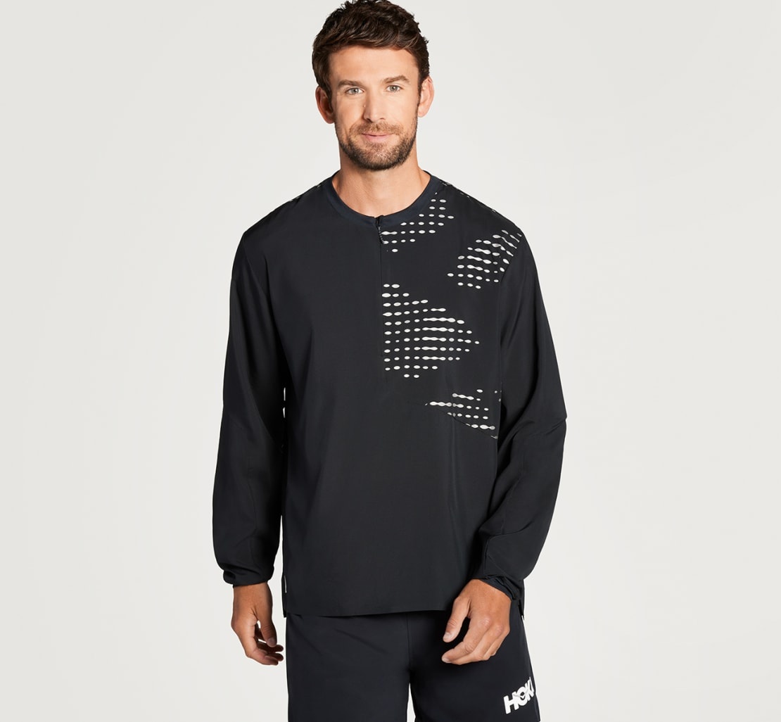 Men's 1/2 Zip Wind Shell - 1