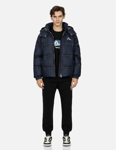 EVISU SEAGULL AND KAMON EMBROIDERY RELAX FIT DOWN JACKET outlook