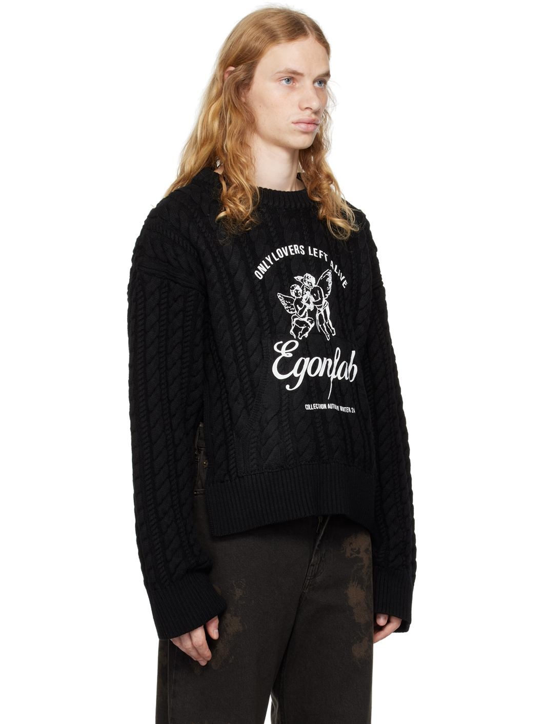 Black 'Only Lovers Left Alive' Sweater - 2