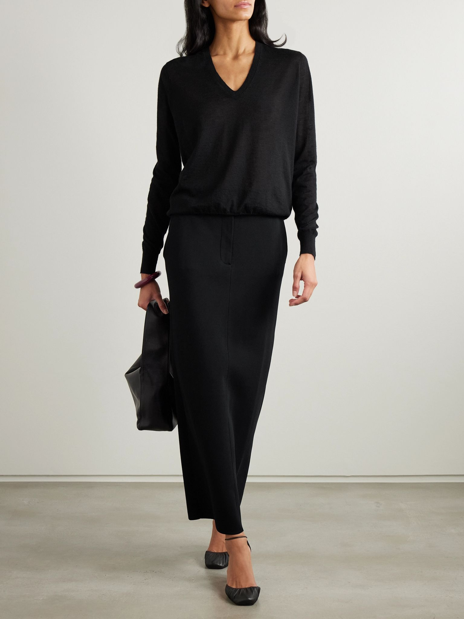 Cashair cashmere sweater Black - 2