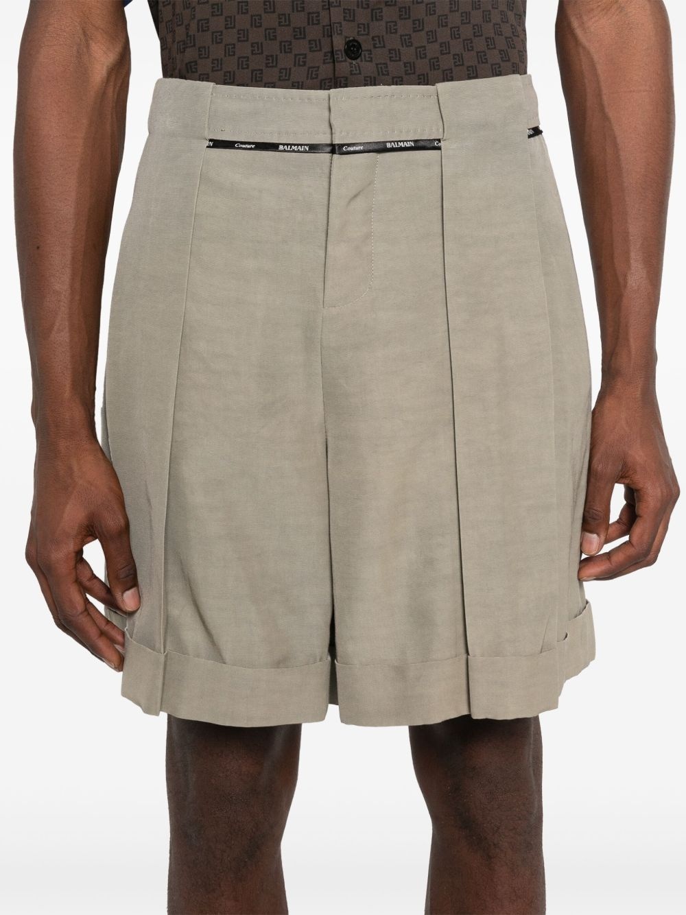 pleated shorts - 5