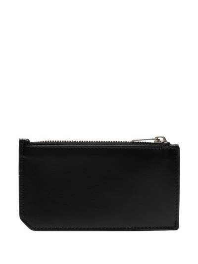 SAINT LAURENT Monogram-plaque cardholder outlook