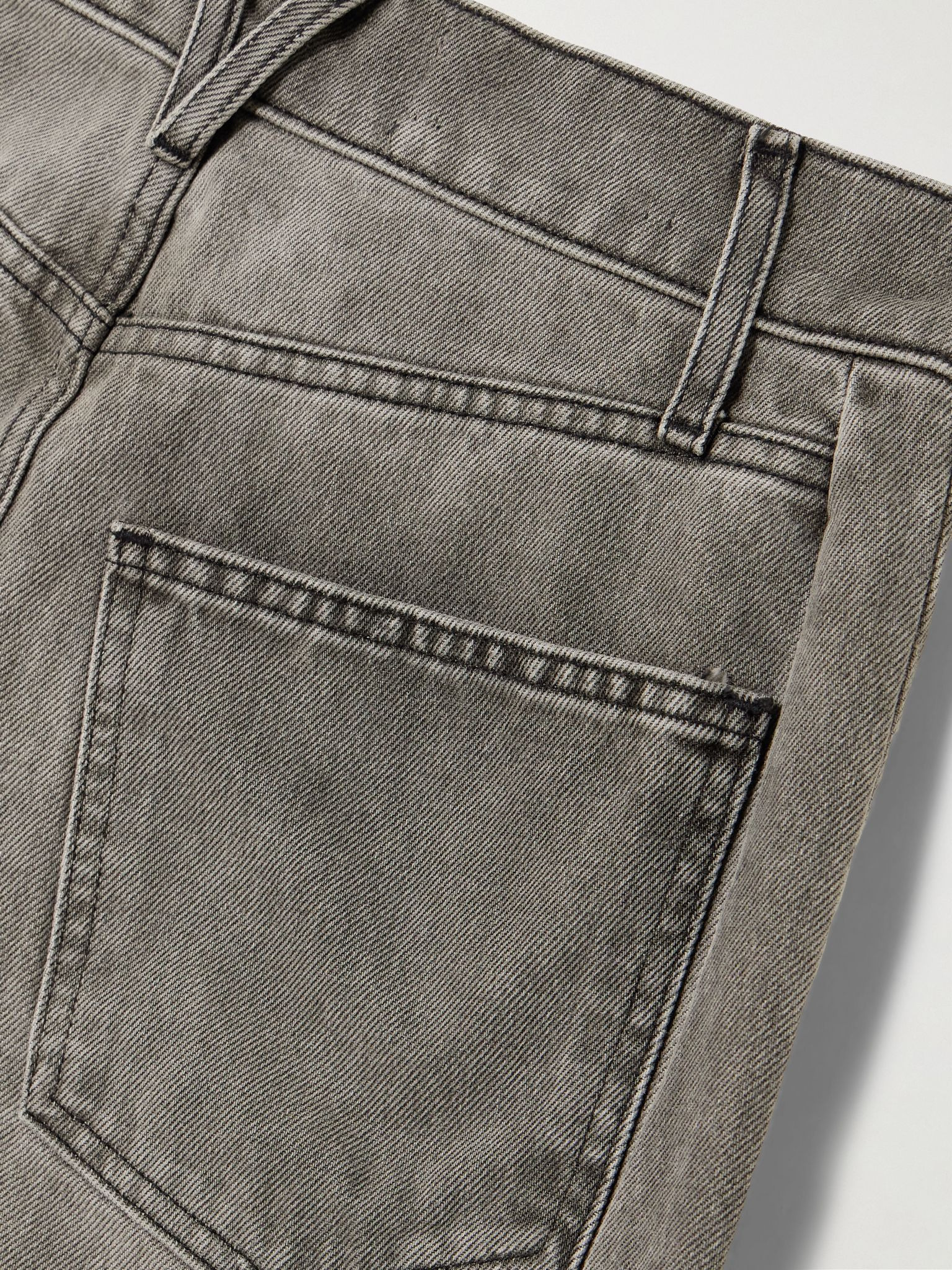 Ryder high-rise barrel-leg jeans Gray - 6
