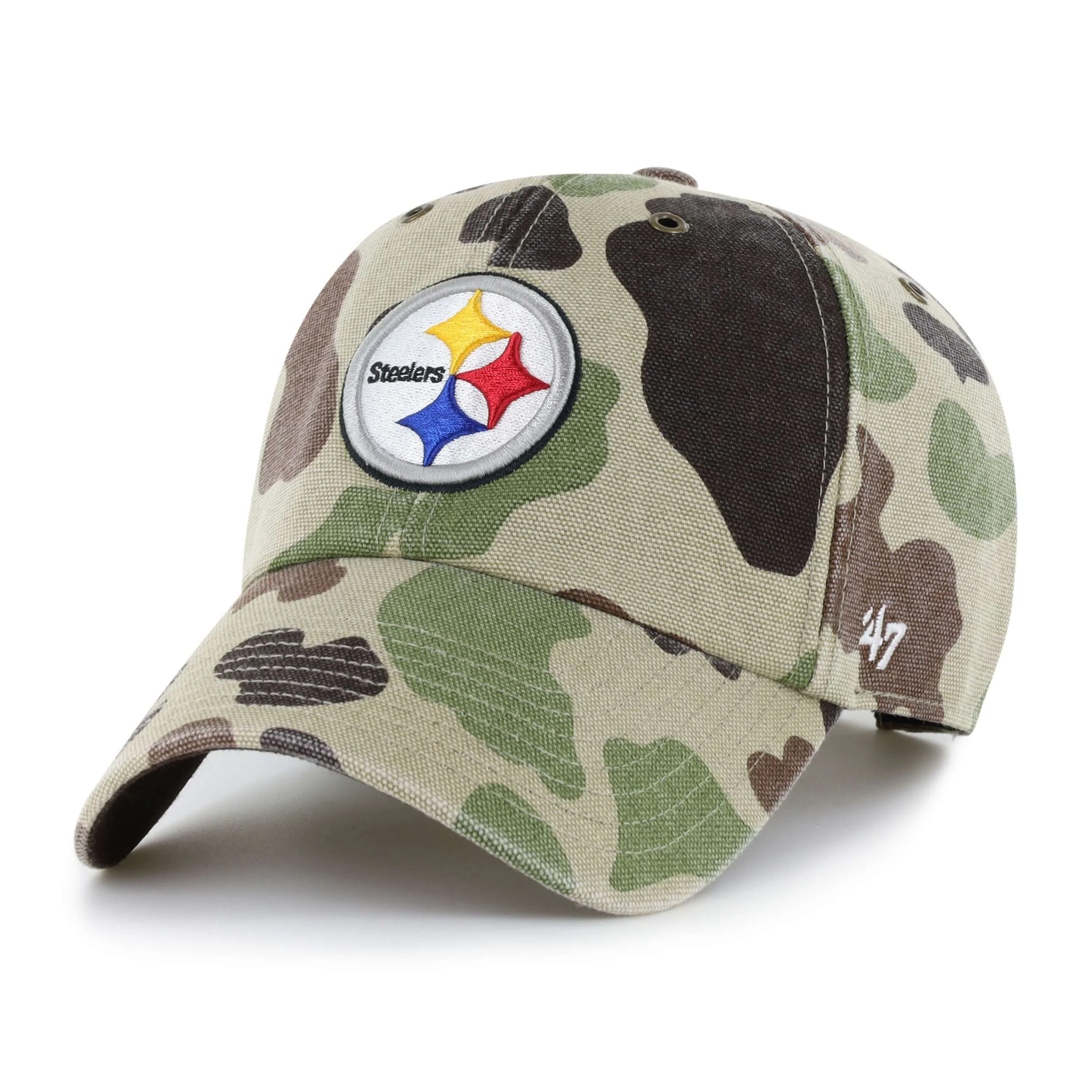 Pittsburgh Steelers '47 Camo Clean Up - 1