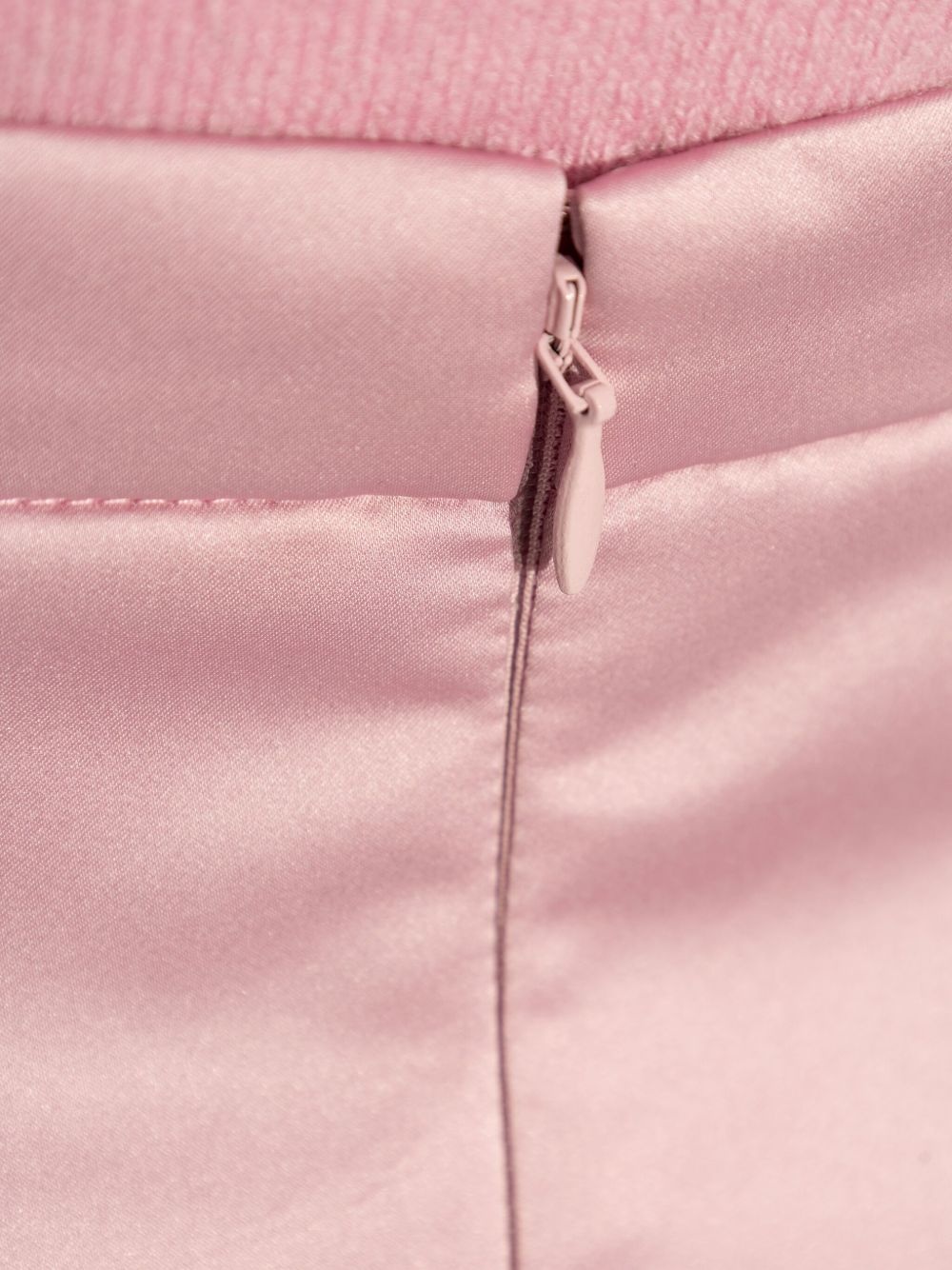 duchess-satin mini skirt - 5