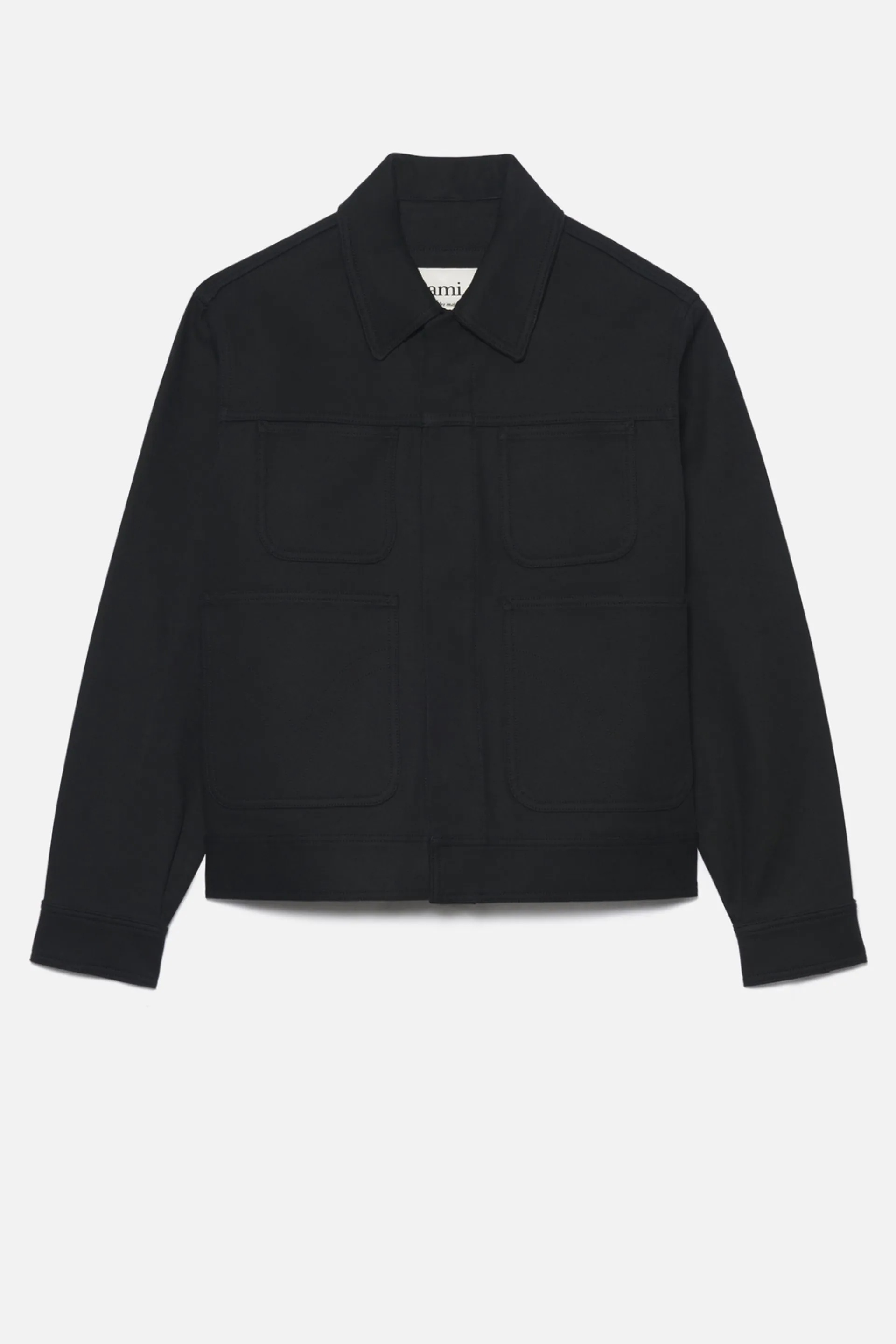 Press Buttons Worker Jacket - 1