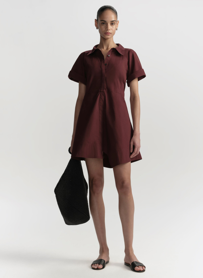 A.L.C. Julie Cotton Mini Shirtdress outlook