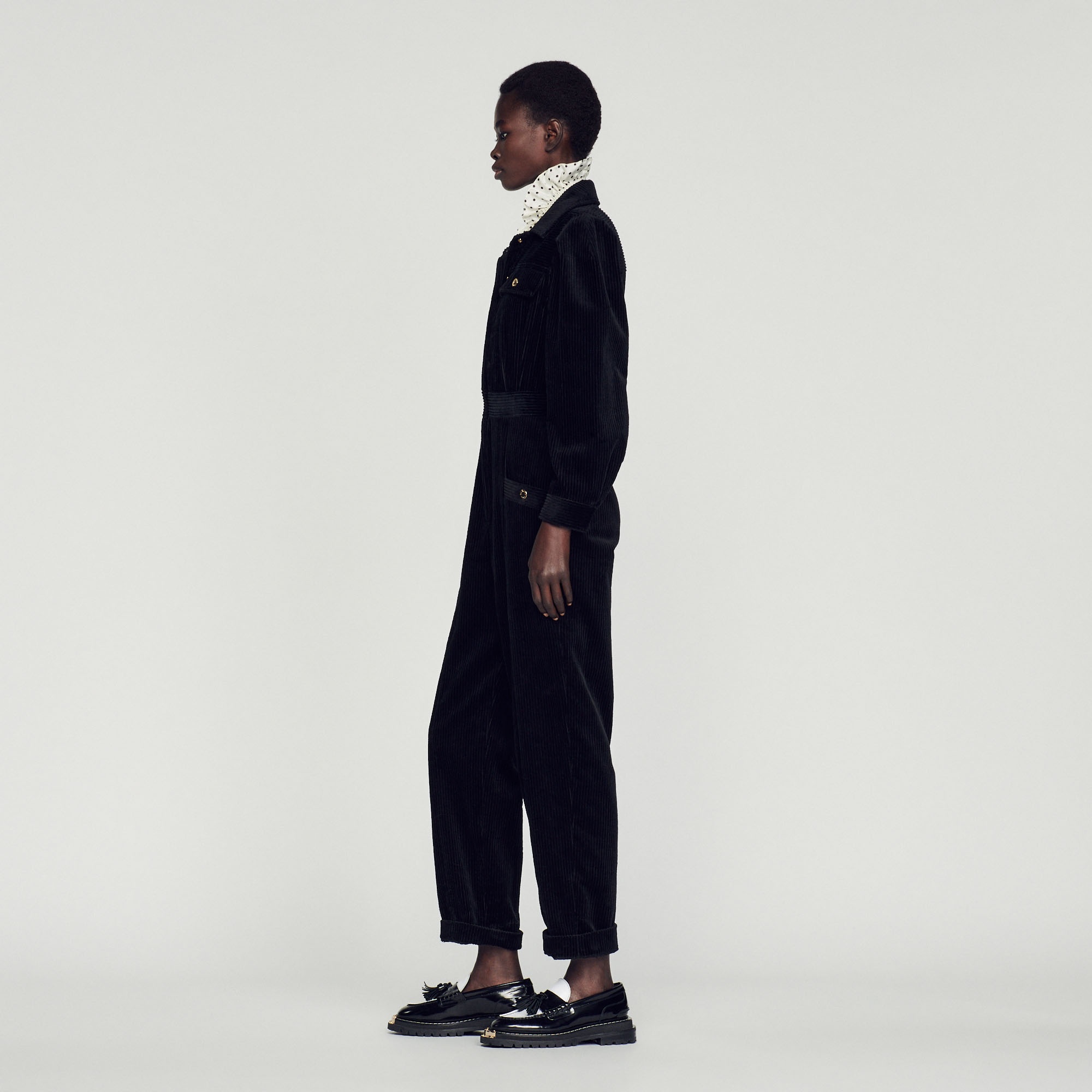 Corduroy jumpsuit - 7