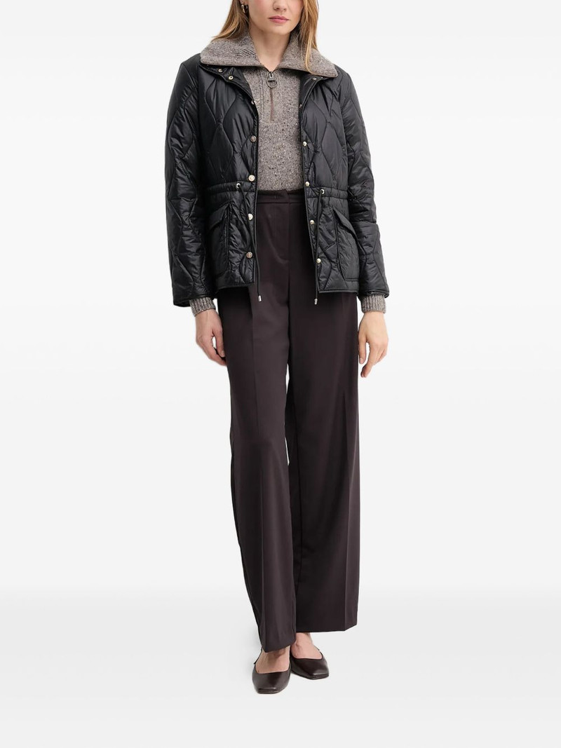 Barbour zip collar sweater outlook