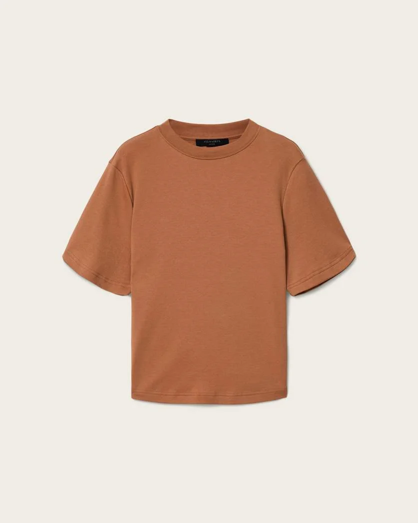 LISA BOXY CREW NECK T-SHIRT - 1