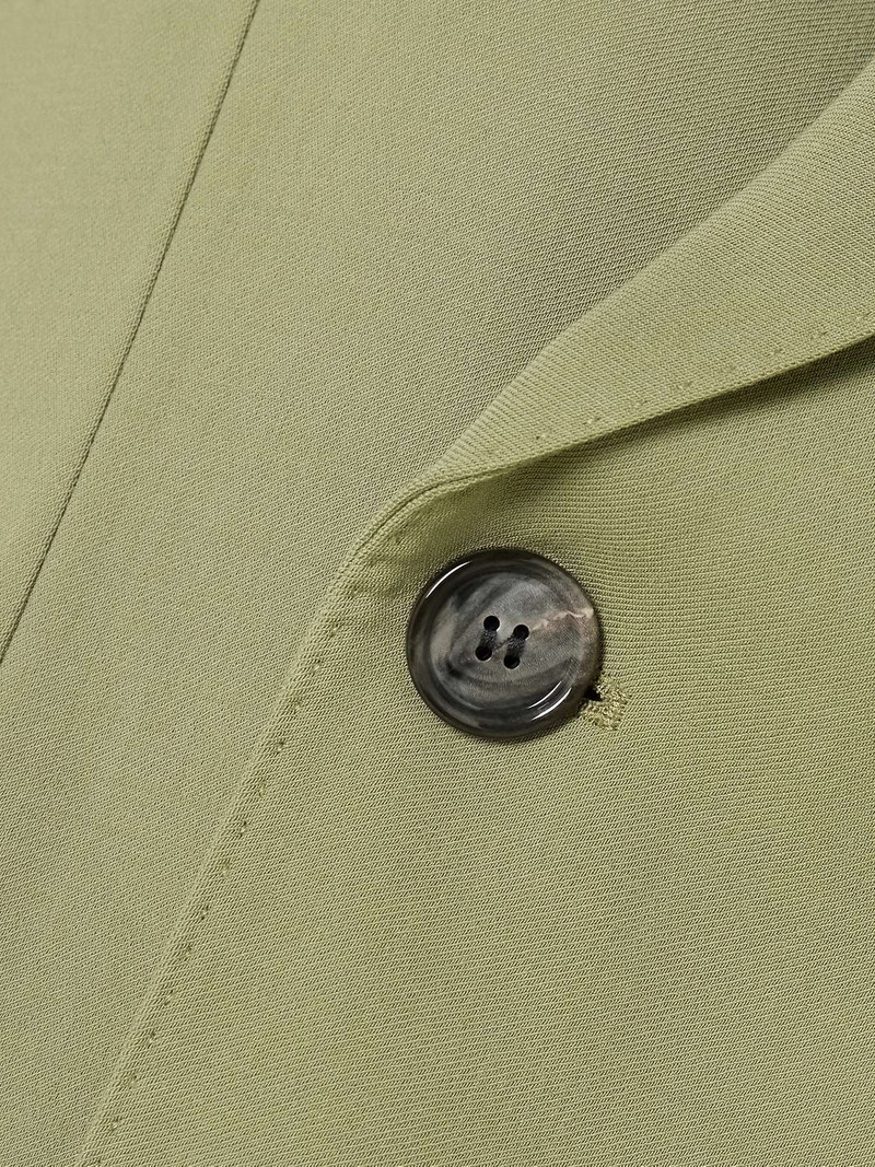 Double-breasted twill blazer 5