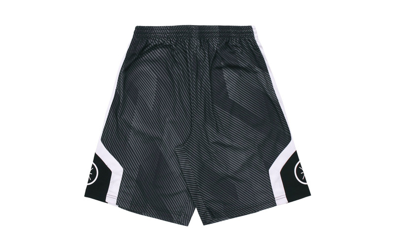 Li-Ning Li-Ning Way Of Wade Logo Basketball Shorts 'Black Grey' AAPP281-1 outlook