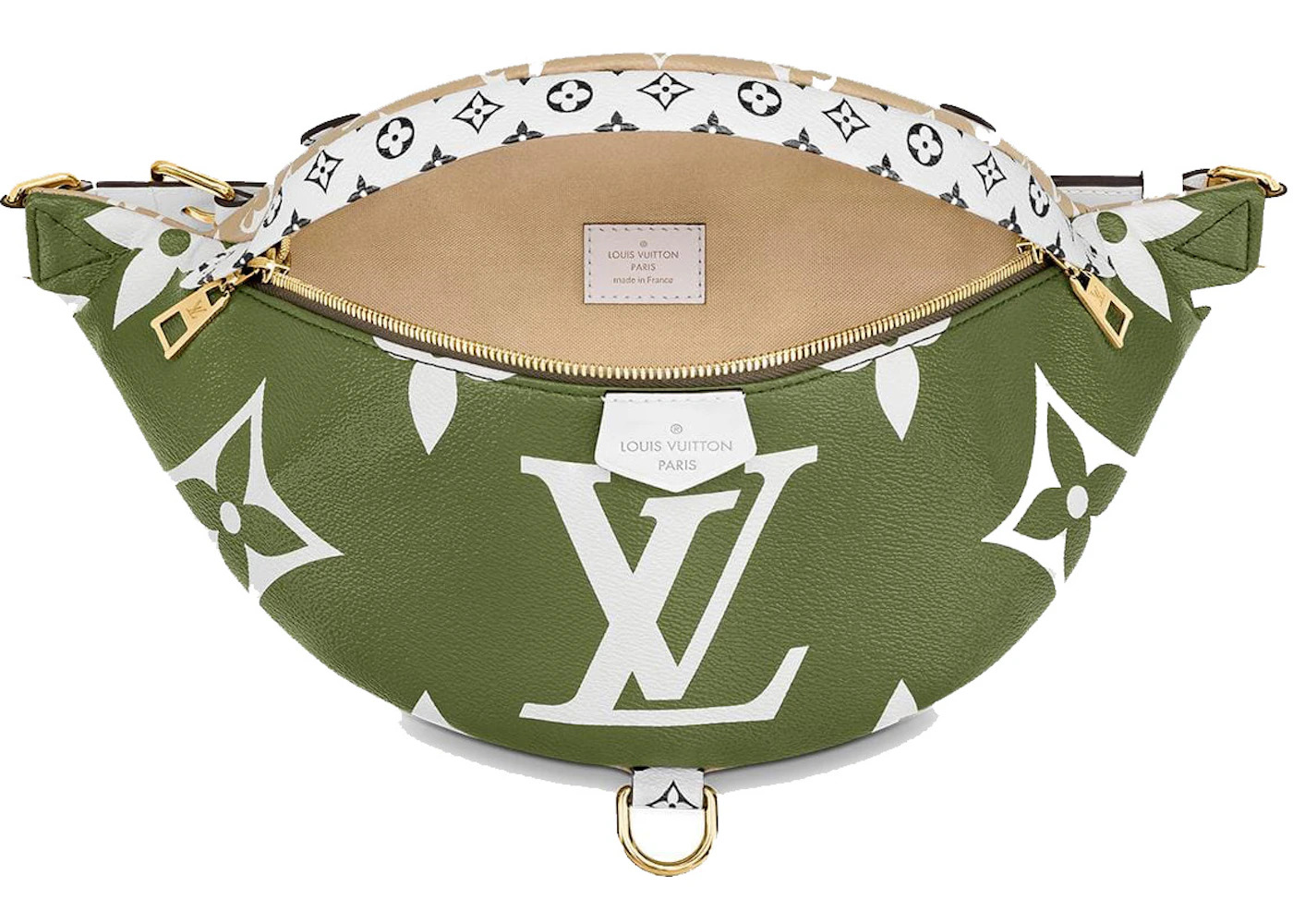 Louis Vuitton Bumbag Monogram Giant Khaki Green/Beige - 3