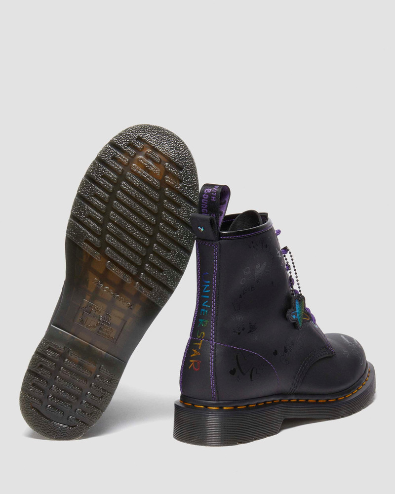 1460 x BT21 Leather Lace Up Boots 8