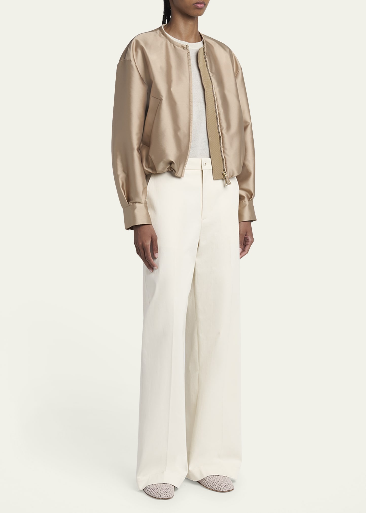 Maupa Satin Bomber Jacket - 2