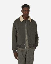 Cav Empt Wool Boa Inner Zip Jacket Charcoal | slamjam