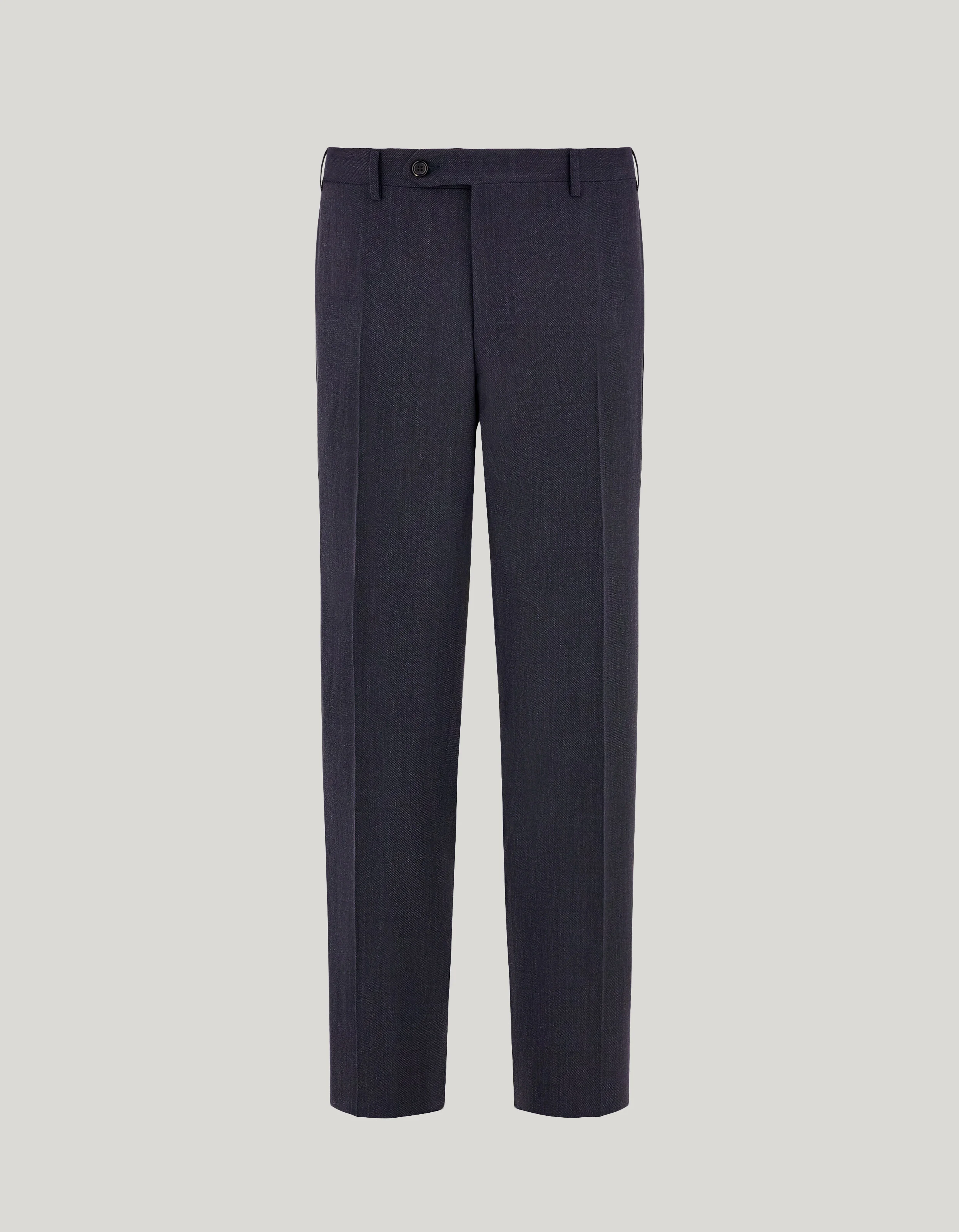 BLUE CANALI IMPECCABILE WOOL REGULAR-FIT PANTS - 1