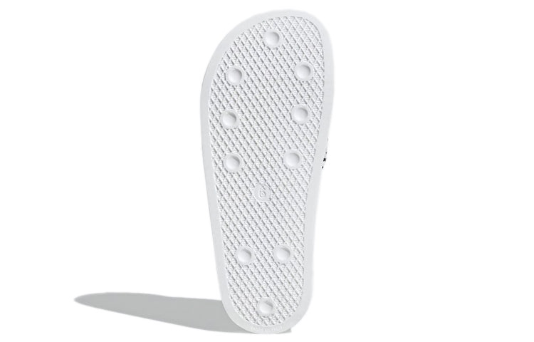 (WMNS) adidas Adilette Slides 'White Black' FX5922 - 7