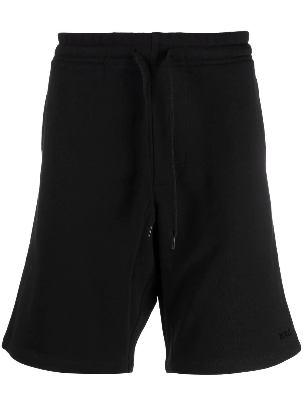 drawstring track shorts - 1