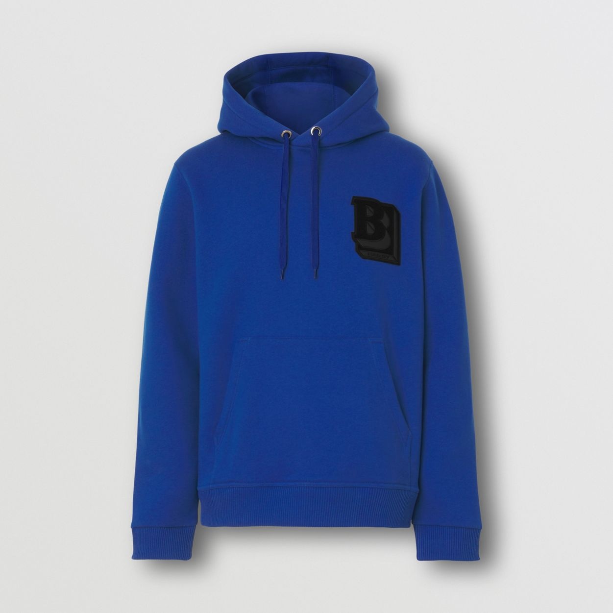 Letter Graphic Cotton Blend Hoodie - 1