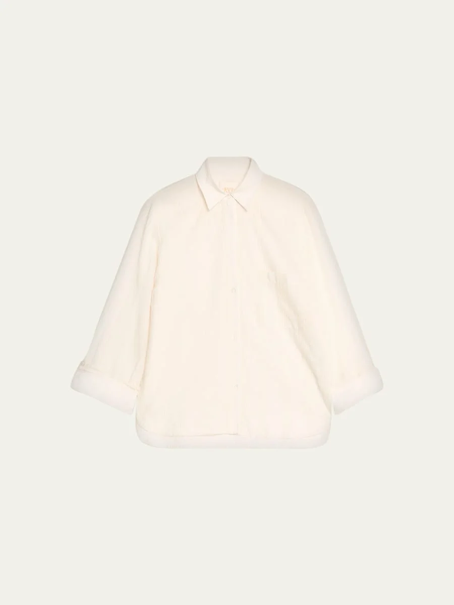 Next Morning Button-Front Shirt - 1