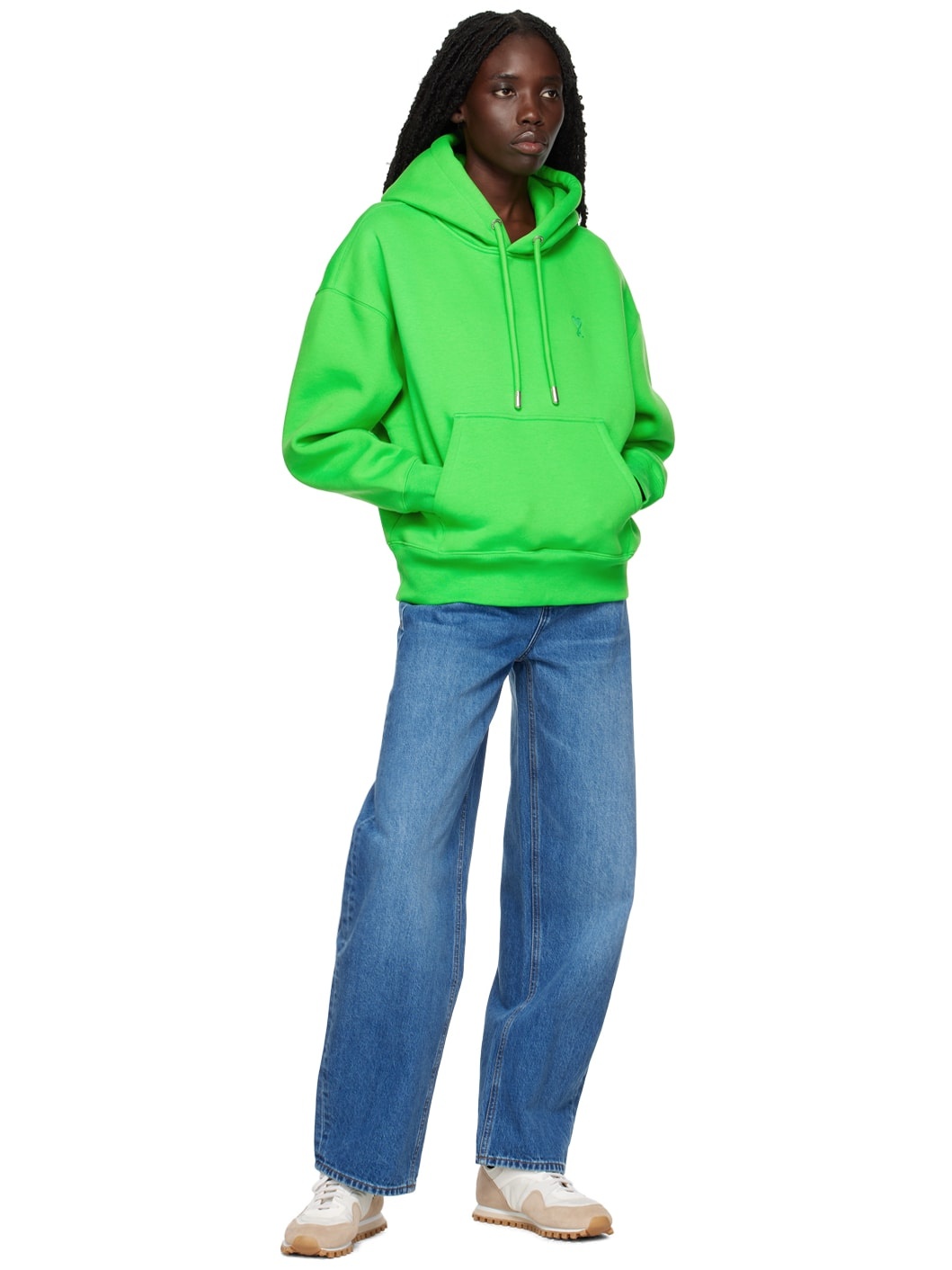 Green Ami de Cœur Hoodie - 4