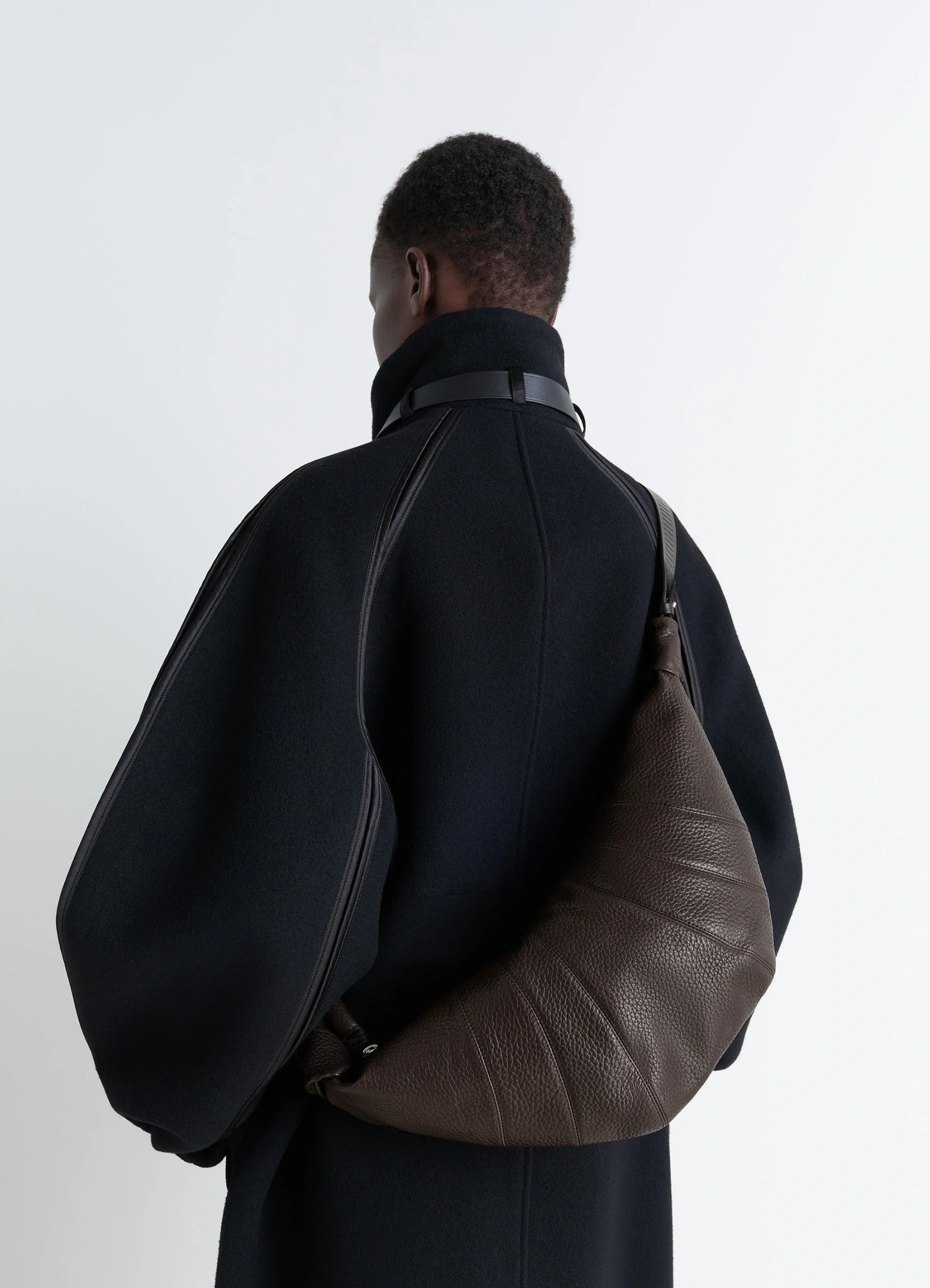 RAIL BELT MEDIUM CROISSANT BAG - 3
