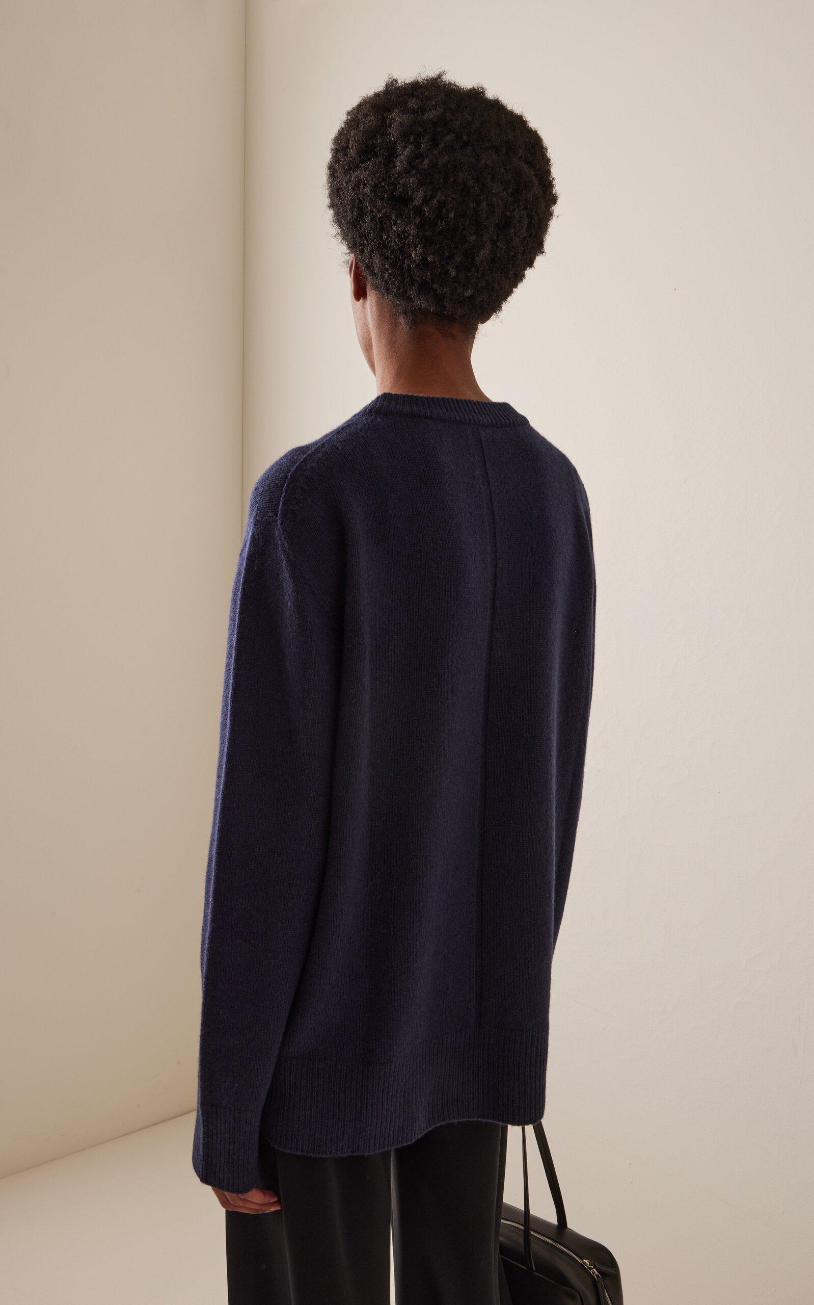 Sibem Wool-Cashmere Sweater navy - 4