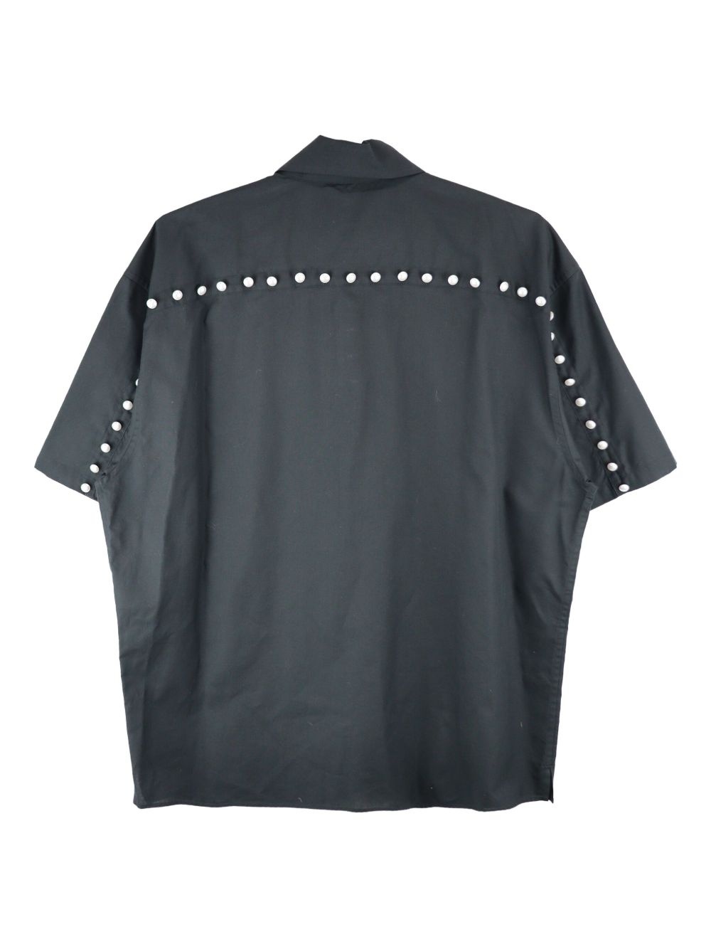 button-detail short-sleeve shirt - 2