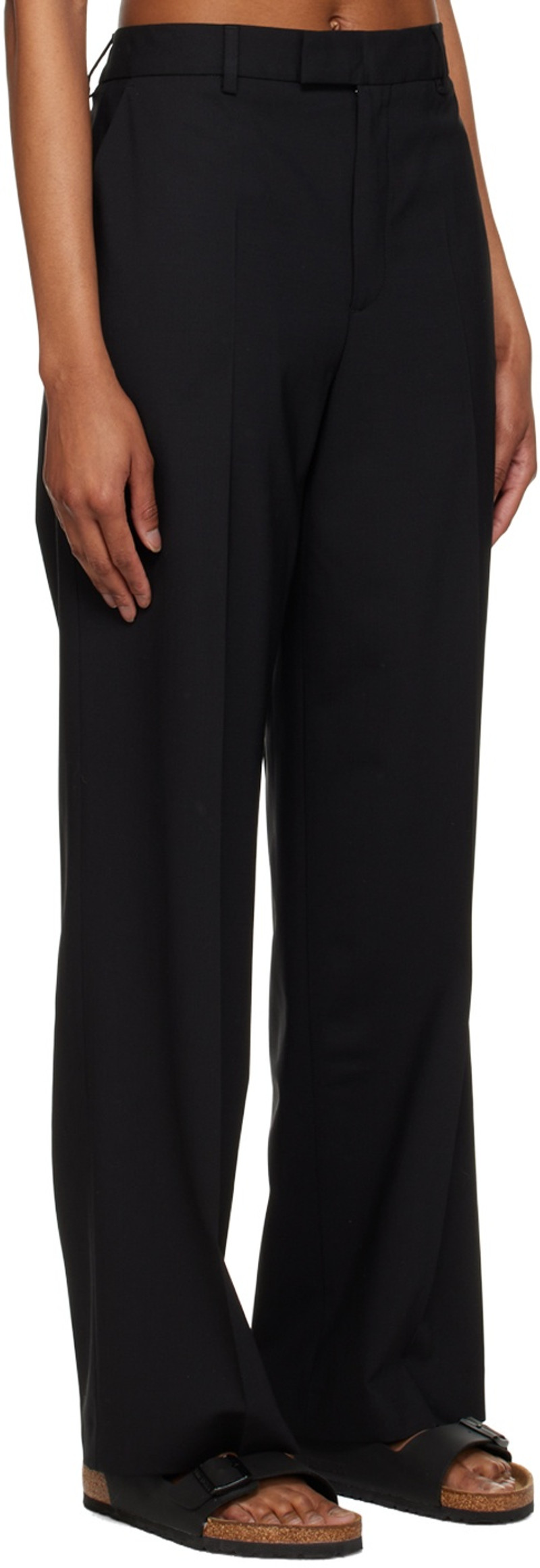 6397 Black Oversized Trousers outlook